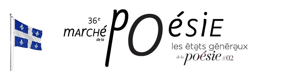 logo du 36ème Marché de la Poésie de Paris